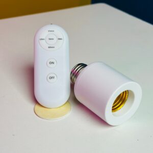 E27 Smart Lamp Holder with Wireless Remote & Timer In Bangladesh